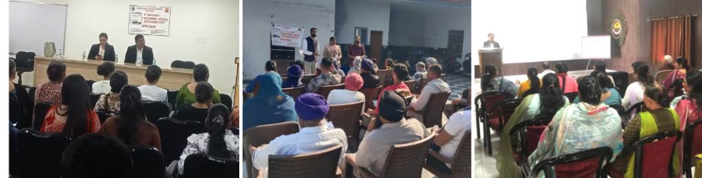 ਕੌਮੀ ਕਾਨੂੰਨੀ ਸੇਵਾਵਾਂ ਦਿਵਸ ਮੌਕੇ ਜ਼ਿਲ੍ਹੇ ਭਰ ਚ ਕਰਵਾਏ ਜਾਗਰੂਕਤਾ ਸੈਮੀਨਾਰ